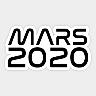 Mars 2020 Sticker